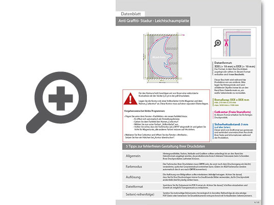 Product Bild leichtschaumplatte_stadur_mit_anti-graffiti-lack_gl__nzend_in_mond-form_konturgefr__st___einseitig_4_0-farbig_bedruckt